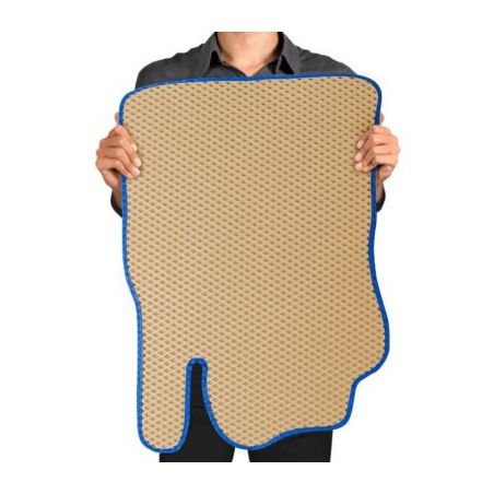 Автоковрики EvaCar без бортов - СТАНДАРТ (2 ряда) фото