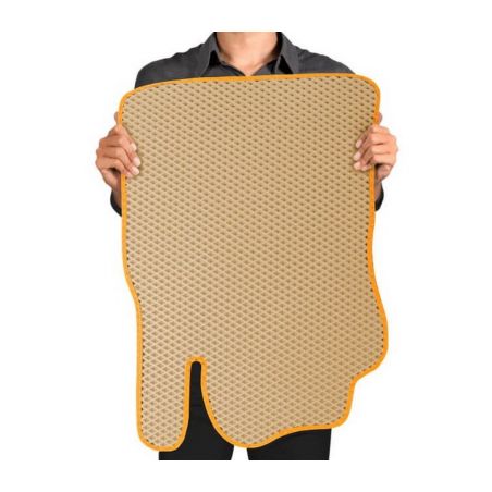 Автоковрики EvaCar без бортов - СТАНДАРТ (2 ряда) фото