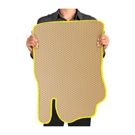 Автоковрики EvaCar без бортов - СТАНДАРТ (2 ряда) фото