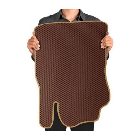 Автоковрики EvaCar без бортов - СТАНДАРТ (2 ряда) фото