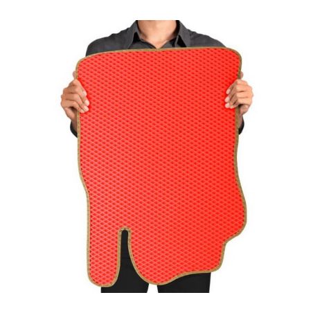 Автоковрики EvaCar без бортов - СТАНДАРТ (2 ряда) фото