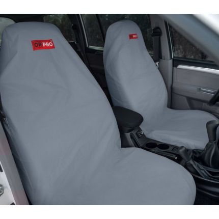 Чехлы грязезащитные на предние и задние сиденья - ORPRO серый ORP-TP0108 фото
