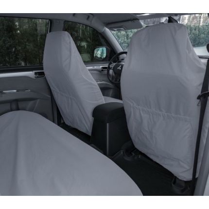 Чехлы грязезащитные на предние и задние сиденья - ORPRO серый ORP-TP0108 фото