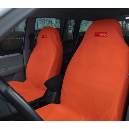 Чехлы грязезащитные на передние сиденья - ORPRO оранжевый ORP-TP0118 фото - купить в интернет-магазине «jeep4ik» Харьков Украина