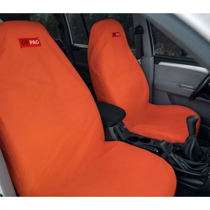 Чехлы грязезащитные на передние сиденья - ORPRO оранжевый ORP-TP0118 фото
