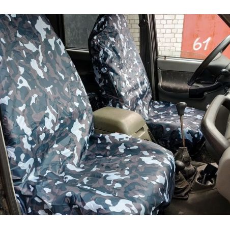 Чехлы грязезащитные на передние сиденья - NADI auto камуфляж серый 1130-1885 фото Чехлы грязезащитные на передние сиденья - NADI auto камуфляж серый 1130-1885 фото