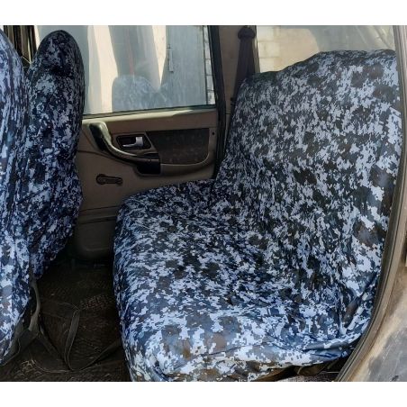 Чохли брудозахисні на передні та задні сидіння - NADI auto піксель синій 1130-1907 фото Чохли брудозахисні на передні та задні сидіння - NADI auto піксель синій 1130-1907 фото