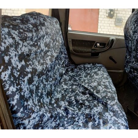 Чехлы грязезащитные на предние и задние сиденья - NADI auto пиксель синий 1130-1907 фото Чехлы грязезащитные на предние и задние сиденья - NADI auto пиксель синий 1130-1907 фото