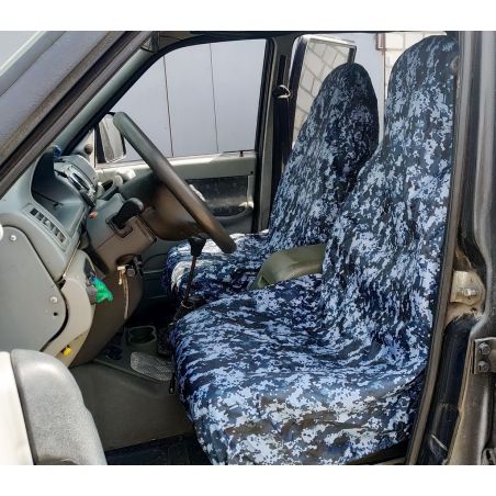 Чехлы грязезащитные на предние и задние сиденья - NADI auto пиксель синий 1130-1907 фото Чехлы грязезащитные на предние и задние сиденья - NADI auto пиксель синий 1130-1907 фото