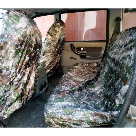 Чехлы грязезащитные на предние и задние сиденья - NADI auto пиксель цифра 1130-1933 фото