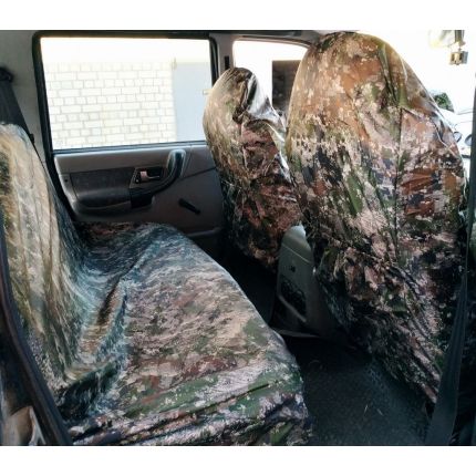 Чехлы грязезащитные на предние и задние сиденья - NADI auto пиксель цифра 1130-1933 фото
