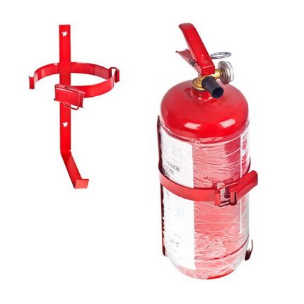Кронштейн транспортный для огнетушителя 2 л фото