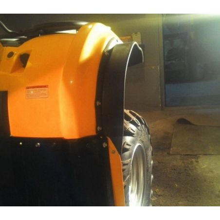 Расширители арок универсальные резиновые для квадроцикла 60 мм фото