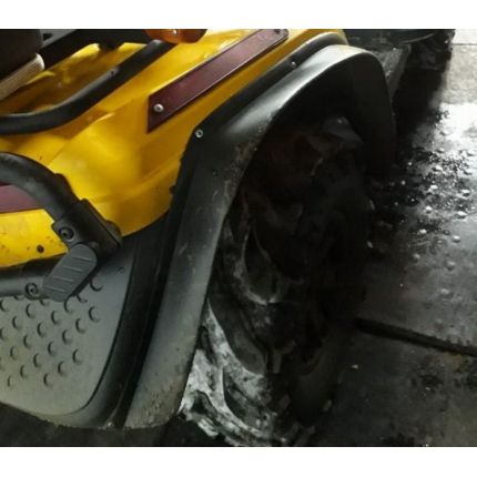 Расширители арок универсальные резиновые для квадроцикла 60 мм фото