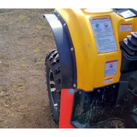 Расширители арок универсальные резиновые для квадроцикла 60 мм фото