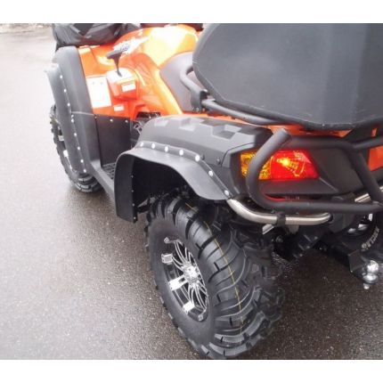 Расширители арок универсальные резиновые для квадроцикла 80 мм фото