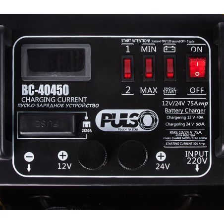 Пуско-зарядное для аккумуляторов Pulso BC-40450 фото