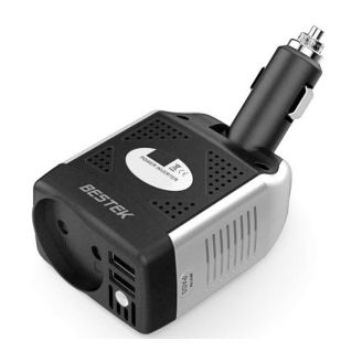 Автомобільний інвертор - Bestek SBMR1513C (з 12 на 220 вольт, 150W) фото