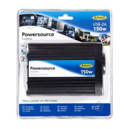 Автомобильный инвертор Ring 150W фото Автомобильный инвертор Ring 150W фото