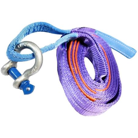 Буксирувальний трос для автомобіля Takelag 4 тонни (петля-шакл) фото