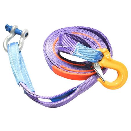 Буксировочный трос для автомобиля Takelag 4 тонны (крюк-шакл) фото Буксировочный трос для автомобиля Takelag 4 тонны (крюк-шакл) фото