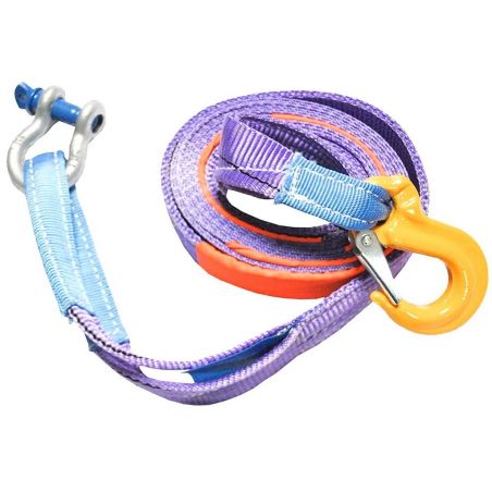 Буксировочный трос для автомобиля Takelag 8 тонн (крюк-шакл) фото Буксировочный трос для автомобиля Takelag 8 тонн (крюк-шакл) фото