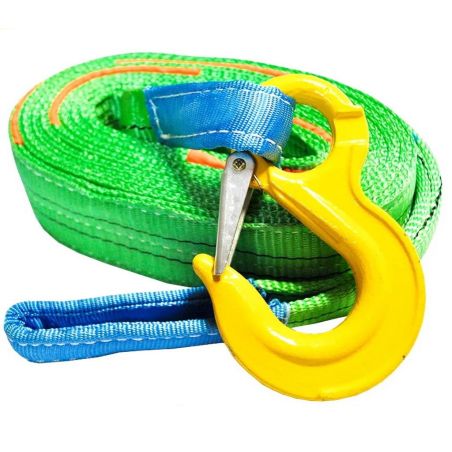 Буксирувальний трос для автомобіля Takelag 14 тонн (петля-гак) фото