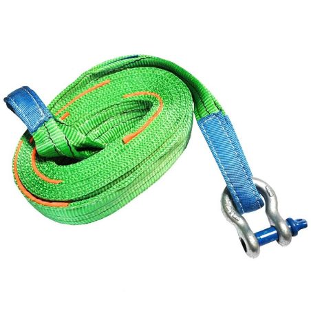 Буксировочный трос для автомобиля Takelag 14 тонн (петля-шакл) фото