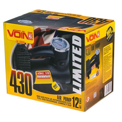 Портативный компрессор для авто, Voin VL-430 40 л/мин фото