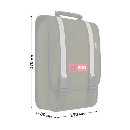 Автомобильная сумка для буксировочной стропы ORPRO Oxford 1680 PU фото
