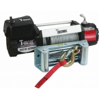 Електрична лебідка T-Max HEW-12500 12V/5665кг X Power series (Waterproof) фото