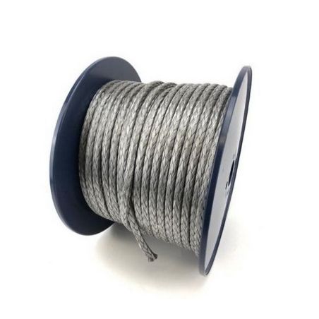 Кевларовый (синтетический) трос для лебёдки (Dyneema SK-78) 10 мм фото