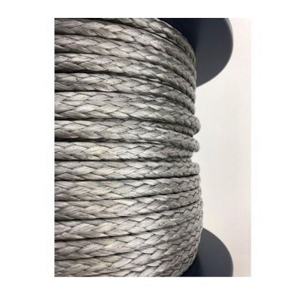 Кевларовый (синтетический) трос для лебёдки (Dyneema SK-78) 10 мм фото