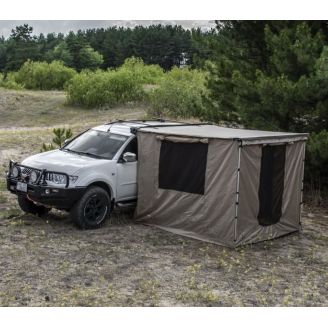 Автомобільний тент маркіза ORPRO 2.5 x 2.5 м (з кімнатою та боковою стінкою) фото