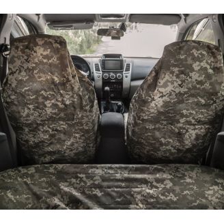 Чохли брудозахисні на передні та задні сидіння - ORPRO піксель ЗСУ ORP-TP0132 фото