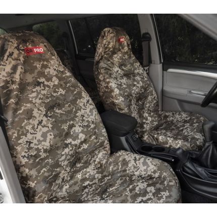 Чехлы грязезащитные на предние и задние сиденья - ORPRO пиксель ВСУ ORP-TP0132 фото