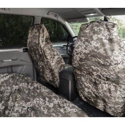 Чехлы грязезащитные на предние и задние сиденья - ORPRO пиксель ВСУ ORP-TP0132 фото