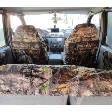 Чохли брудозахисні на передні та задні сидіння - NADI auto ліс осінній 1130-631 фото