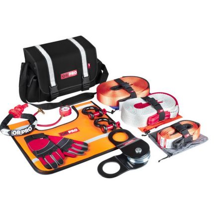 Такелажный набор Premium - ORPRO 12 тонн 18 ед. фото