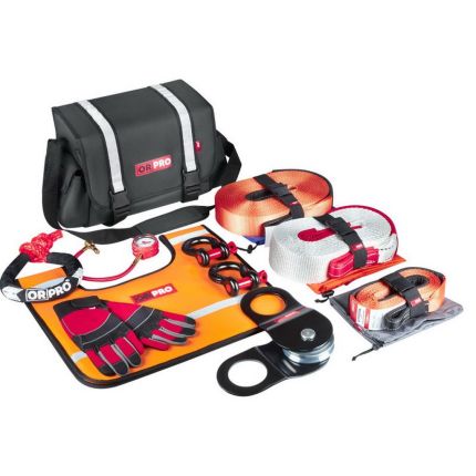 Такелажный набор Premium - ORPRO 12 тонн 18 ед. фото