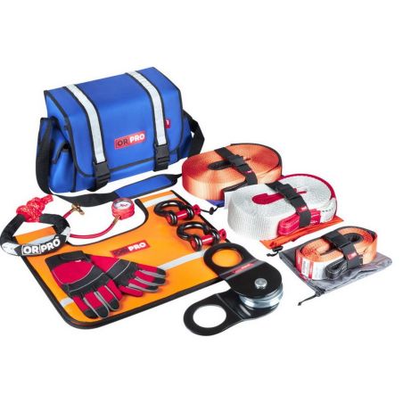 Такелажный набор Premium - ORPRO 12 тонн 18 ед. фото