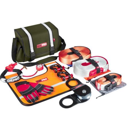 Такелажный набор Premium - ORPRO 12 тонн 18 ед. фото