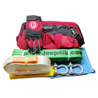 Такелажний набір для буксирування NADI auto NA-1315 (8 тонн 9 од.) фото