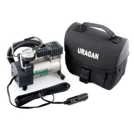 Компресор автомобільний компактний 12 вольт від прикурювача 35 л/хв URAGAN 90110 фото