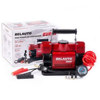Двопоршневий автомобільний компресор - BELAUTO Буран (90 л/хв) фото 2