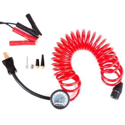 Двухпоршневой автомобильный компрессор - BELAUTO Буран (90 л/мин) фото