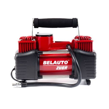 Двухпоршневой автомобильный компрессор - BELAUTO ЗУБР (90 л/мин) фото