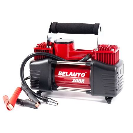 Двухпоршневой автомобильный компрессор - BELAUTO ЗУБР (90 л/мин) фото