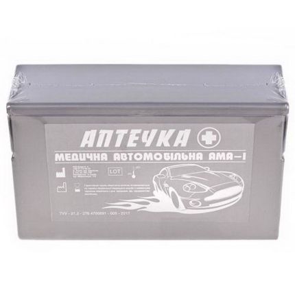 Автомобильная аптечка 304 АМА-1 (с медикаментами) фото