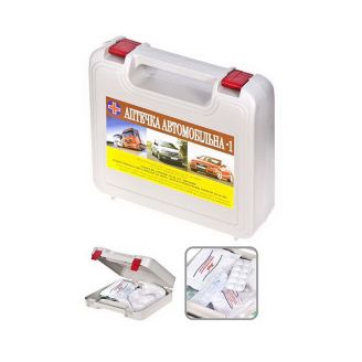 Автомобильная аптечка 138 АМА-1 Профи (с медикаментами) фото